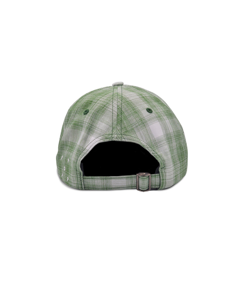 Pop Flexfoam Sixpanel Hat Green Check