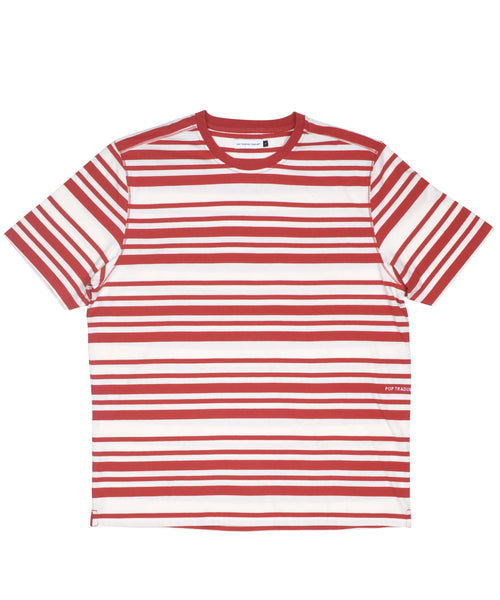 Featured Product Image Of Pop Striped T-Shirt Pepper Red/Off White