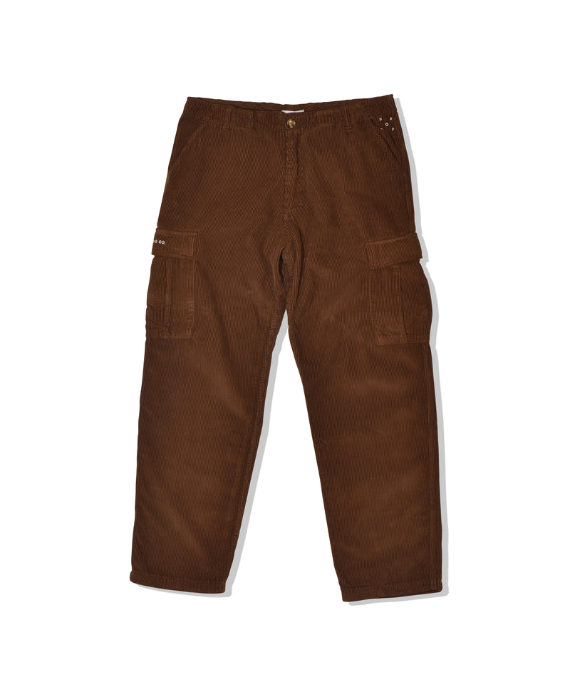 AW19 Cargo Pants Brown Cord
