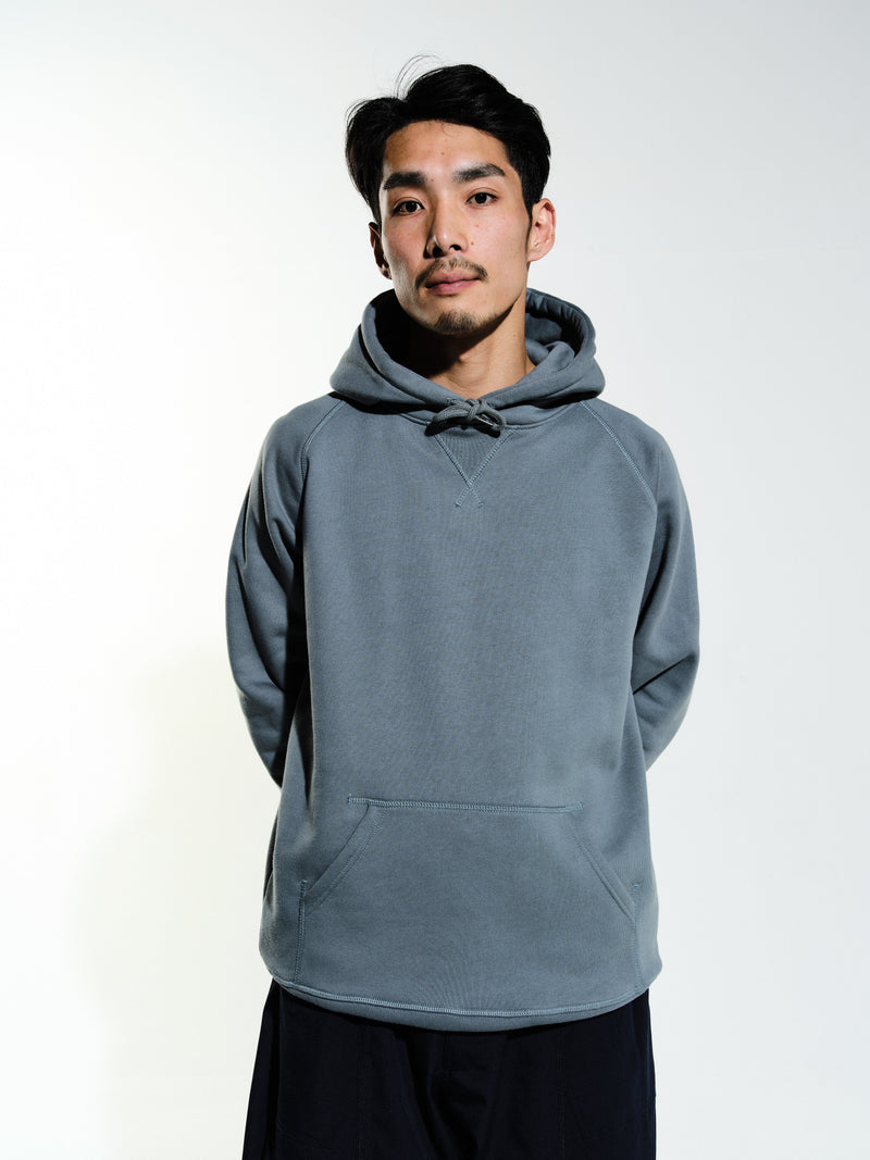 Pop Logo Hooded Sweat Stormy Sea