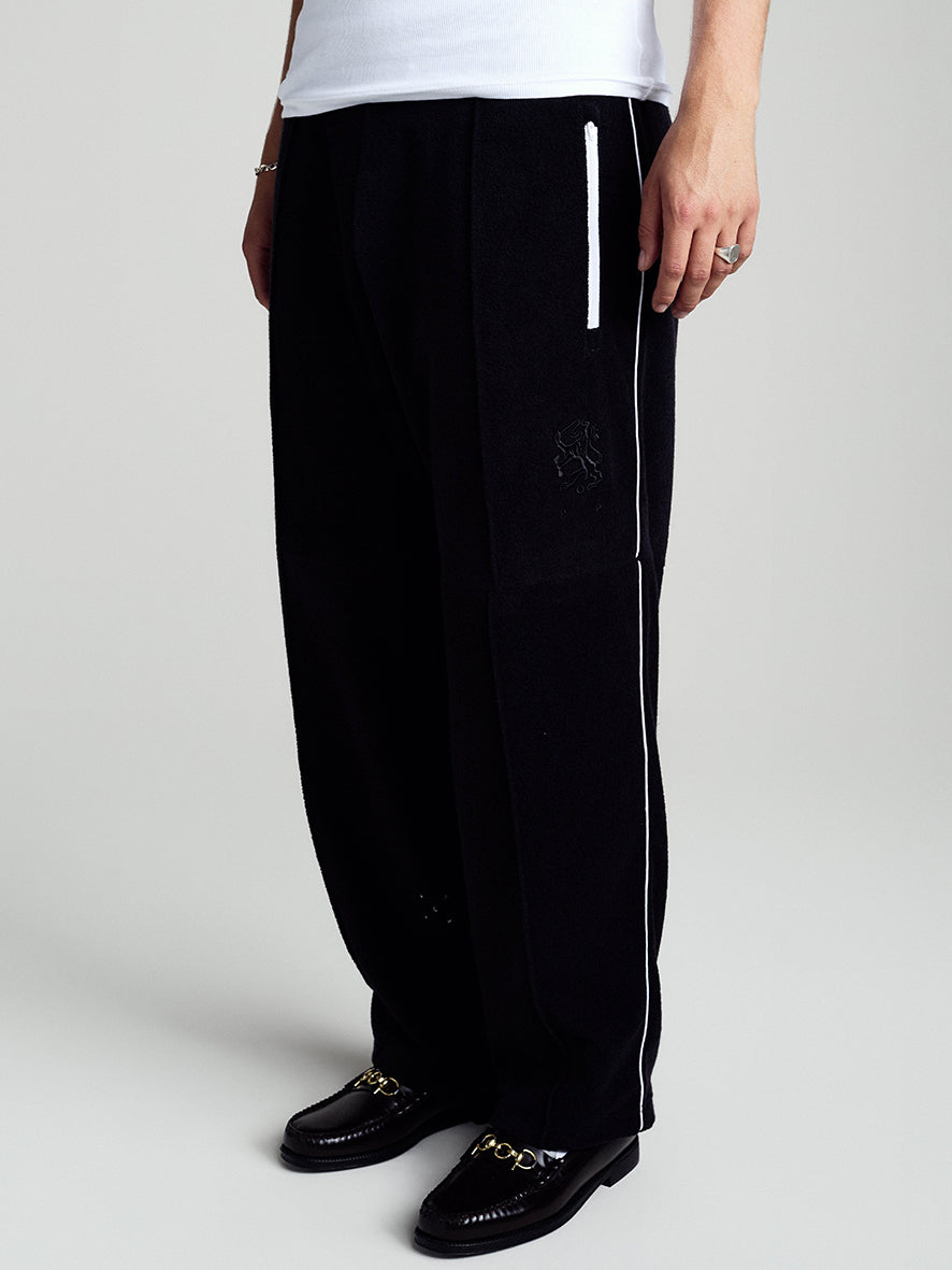 Terry Club Track Pants Black