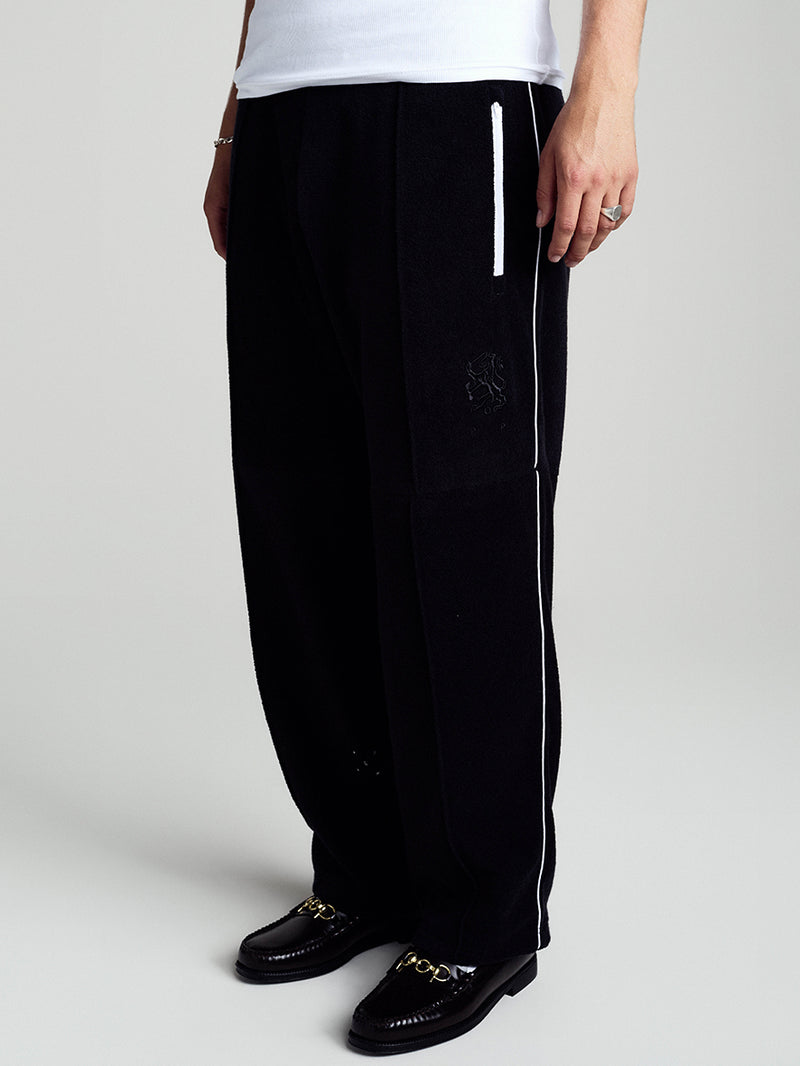 Terry Club Track Pants Black
