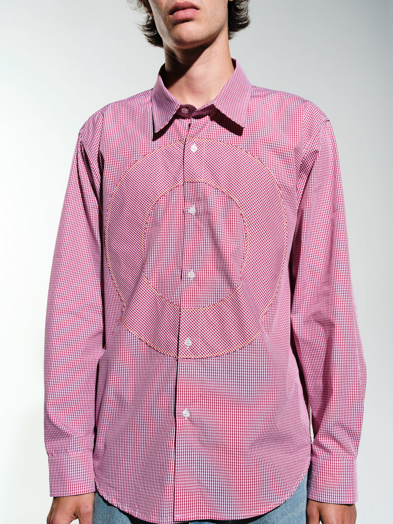Pop O Gingham Shirt Red/White