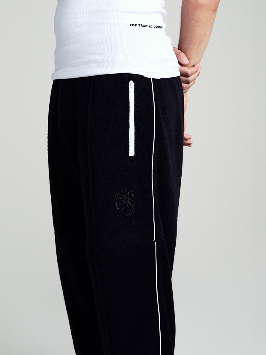 Terry Club Track Pants Black