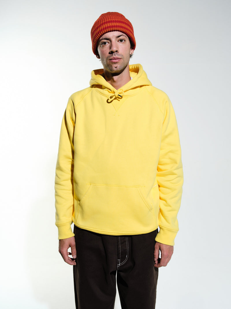 Pop Logo Hooded Sweat Minion Yellow