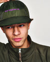Pop Flexfoam 6 Panel Hat Combat/Purple