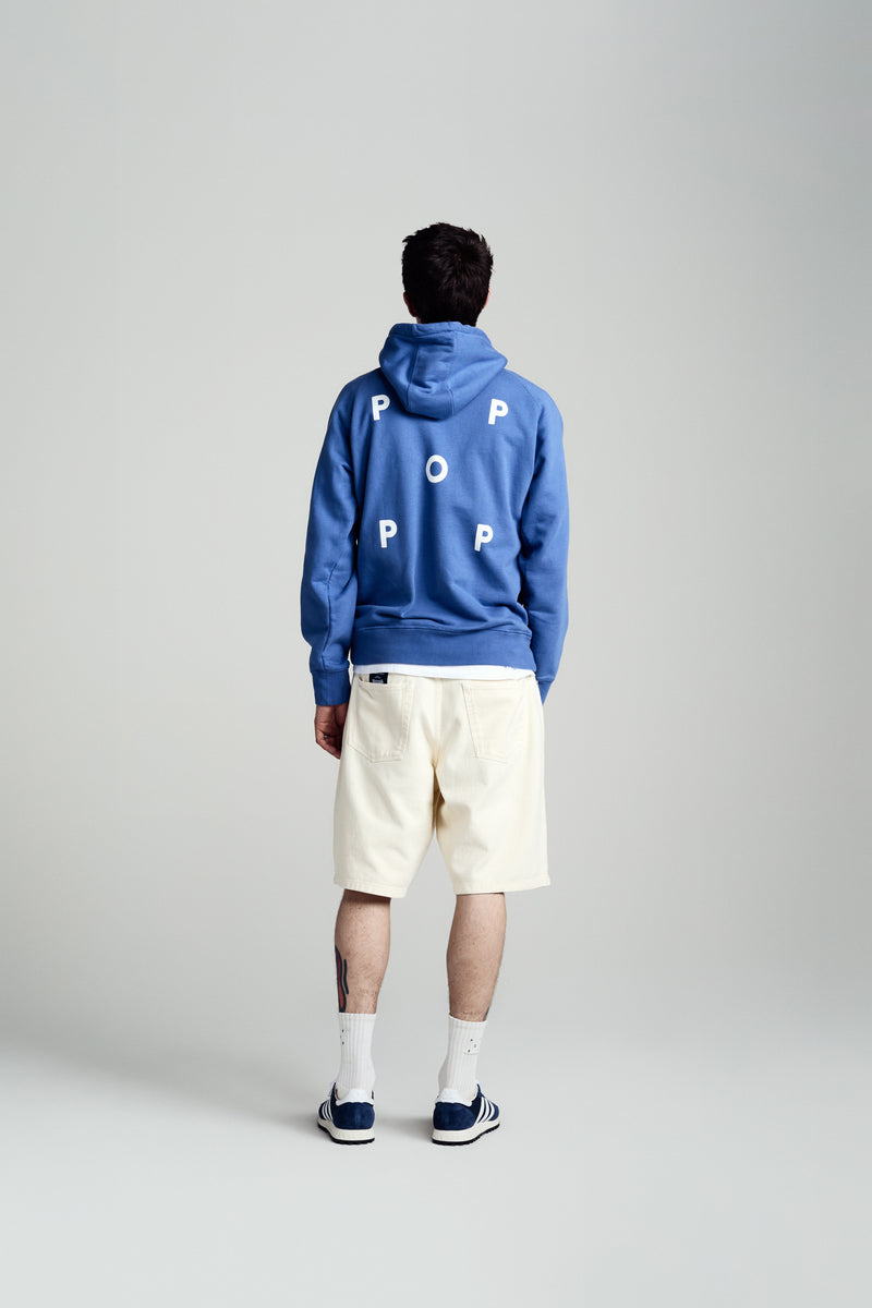 Pop Logo Hooded Sweat Dutch Blue