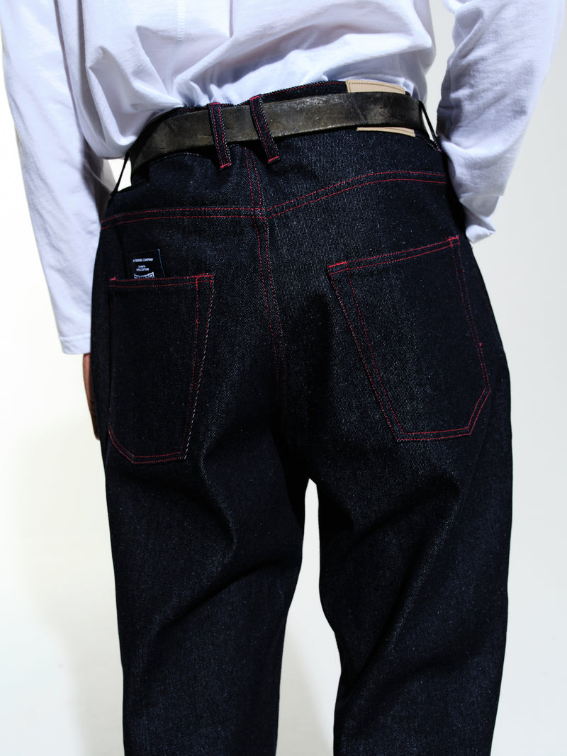 Pop Drs Pants Raw Denim