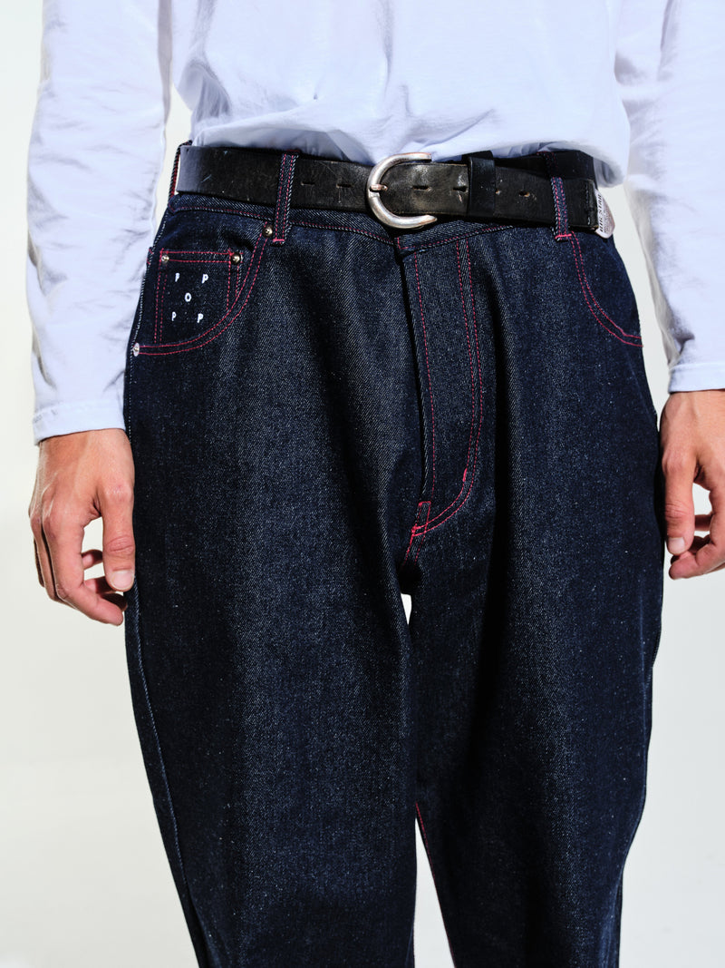 Pop Drs Pants Raw Denim