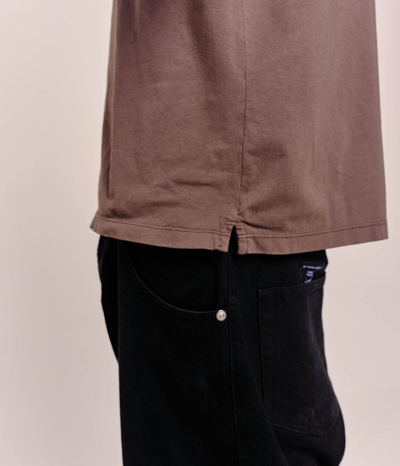 Pop Logo Longsleeve T-Shirt Charcoal/Bayberry