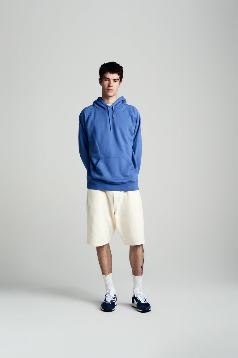 Pop Logo Hooded Sweat Dutch Blue