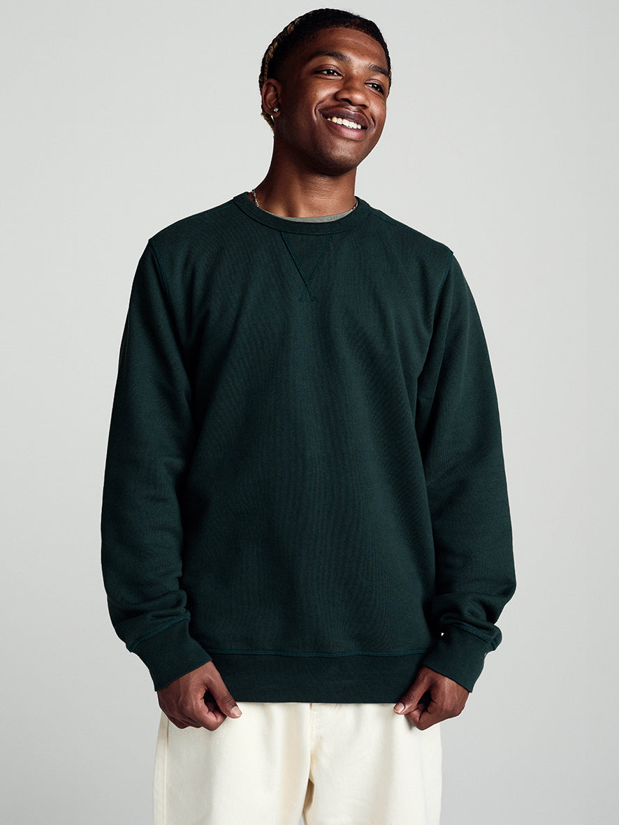 Logo Crewneck Sweat Darkest Spruce