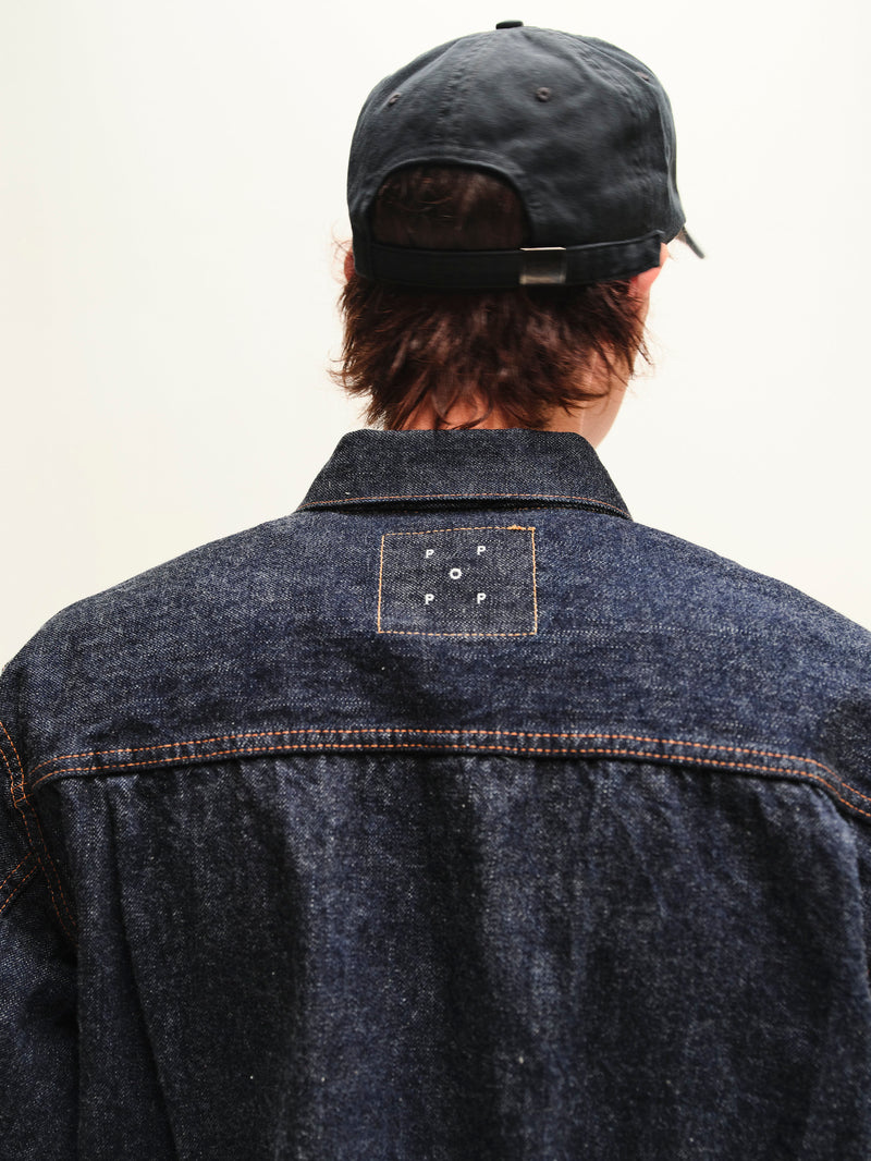 Fullcount & Pop 6-Panel Denim Baseball Cap