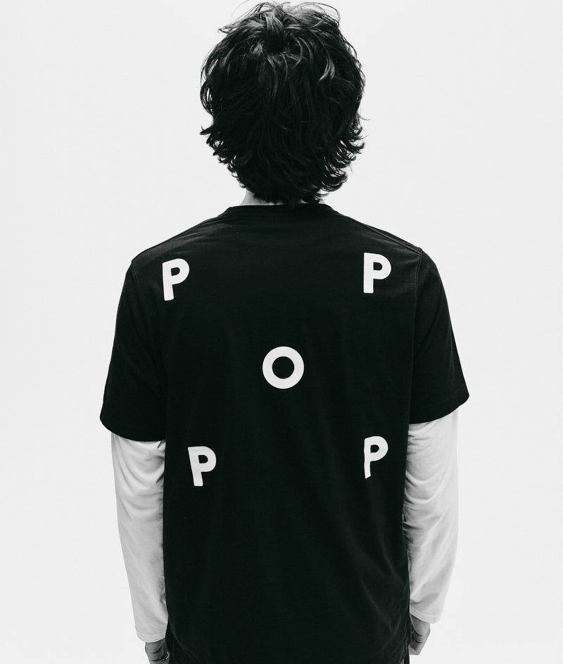 Pop Logo T-Shirt Black/White