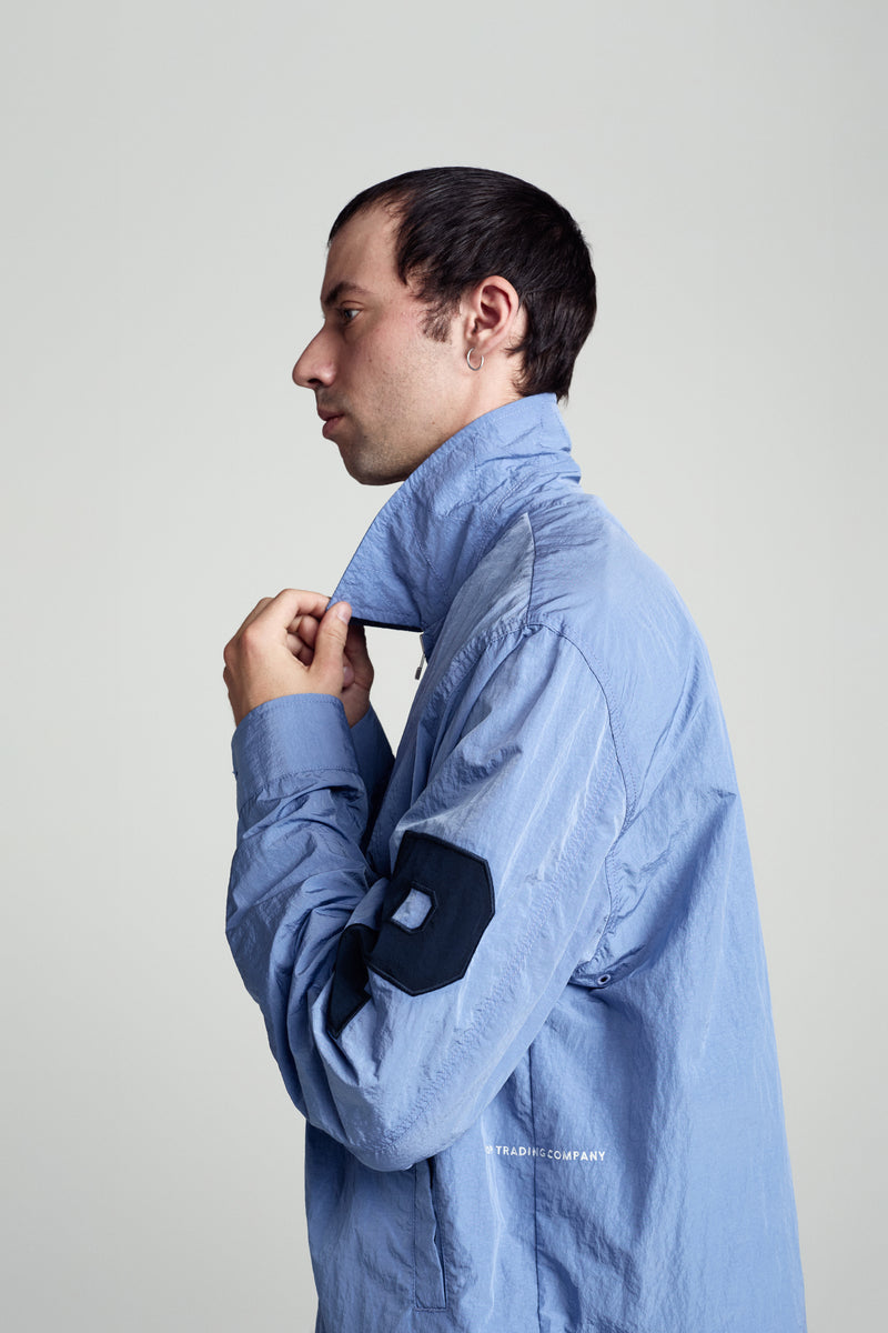 Pop Football Jacket Dutch Blue