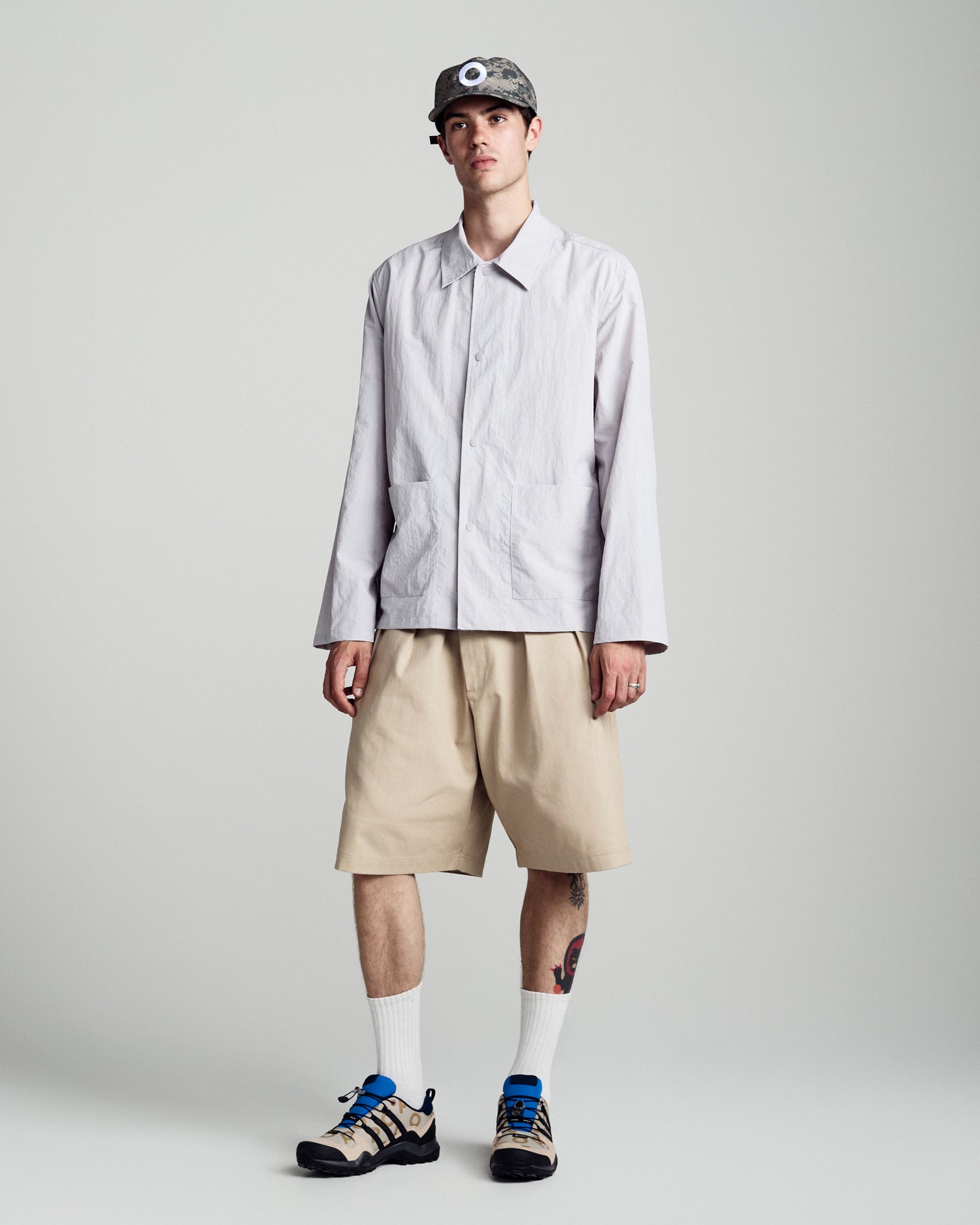 Pop Beattie Overshirt Raindrops