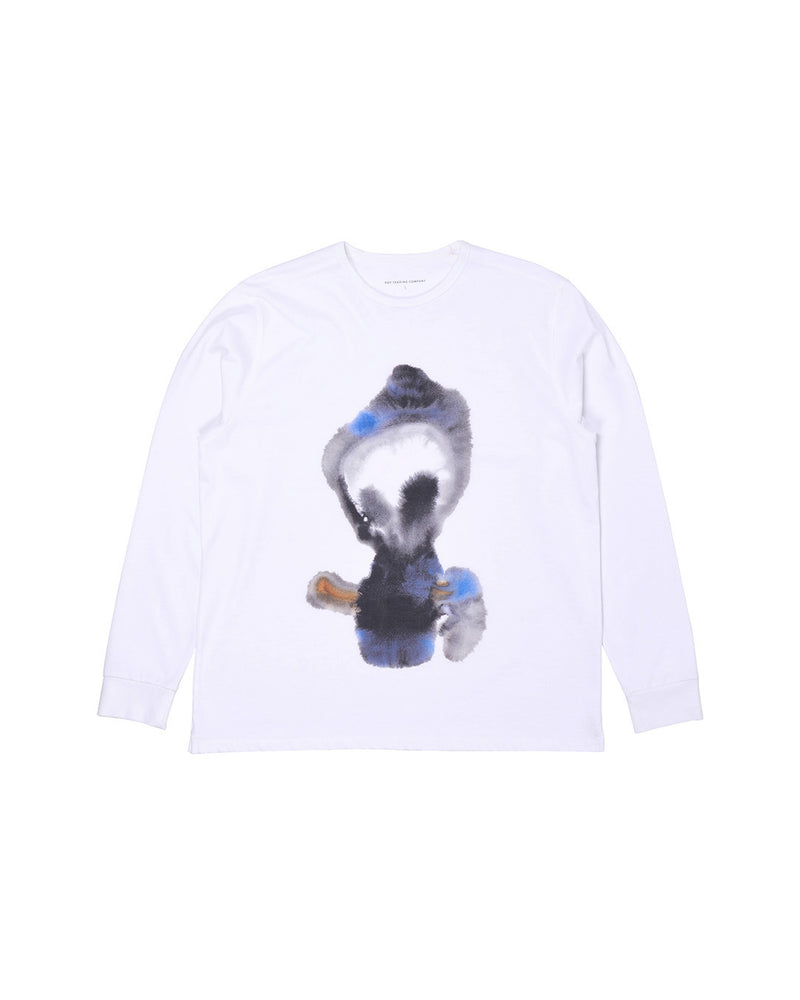 Pop Rop Longsleeve T-Shirt White
