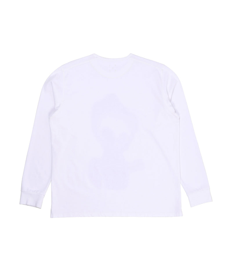 Pop Rop Longsleeve T-Shirt White