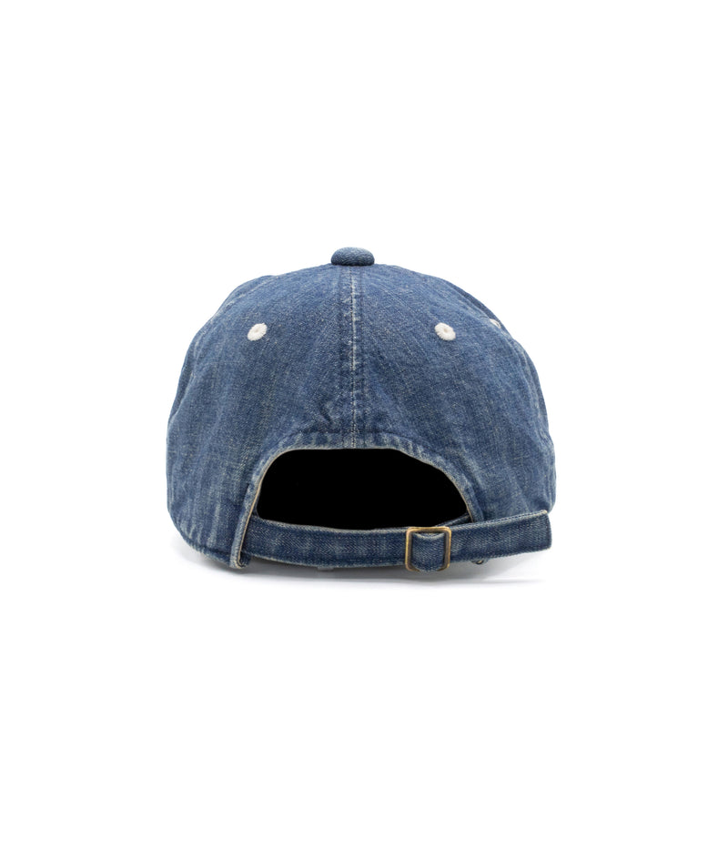 Fullcount & Pop 6-Panel Denim Baseball Cap “Dartford”