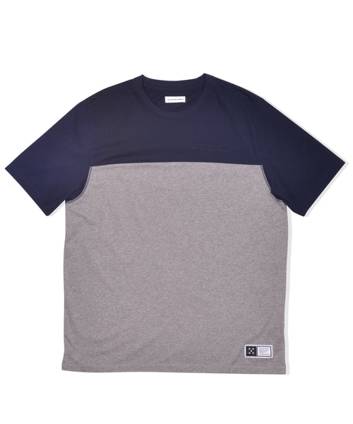 Featured Product Image Of Pop Fivestar Panel T-Shirt Navy/Heather Grey