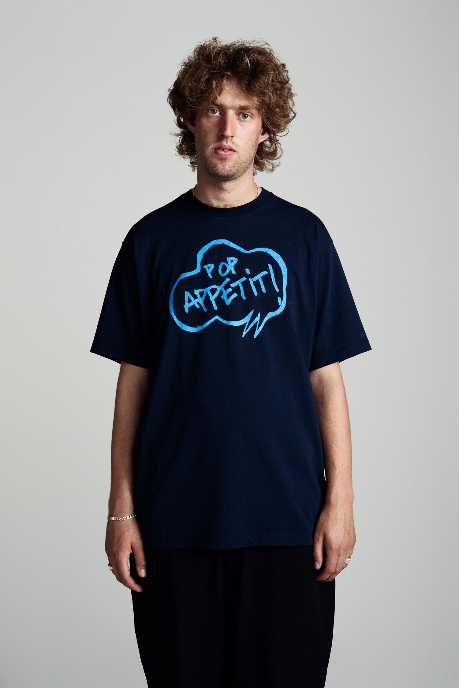 Pop Bon T-Shirt Navy