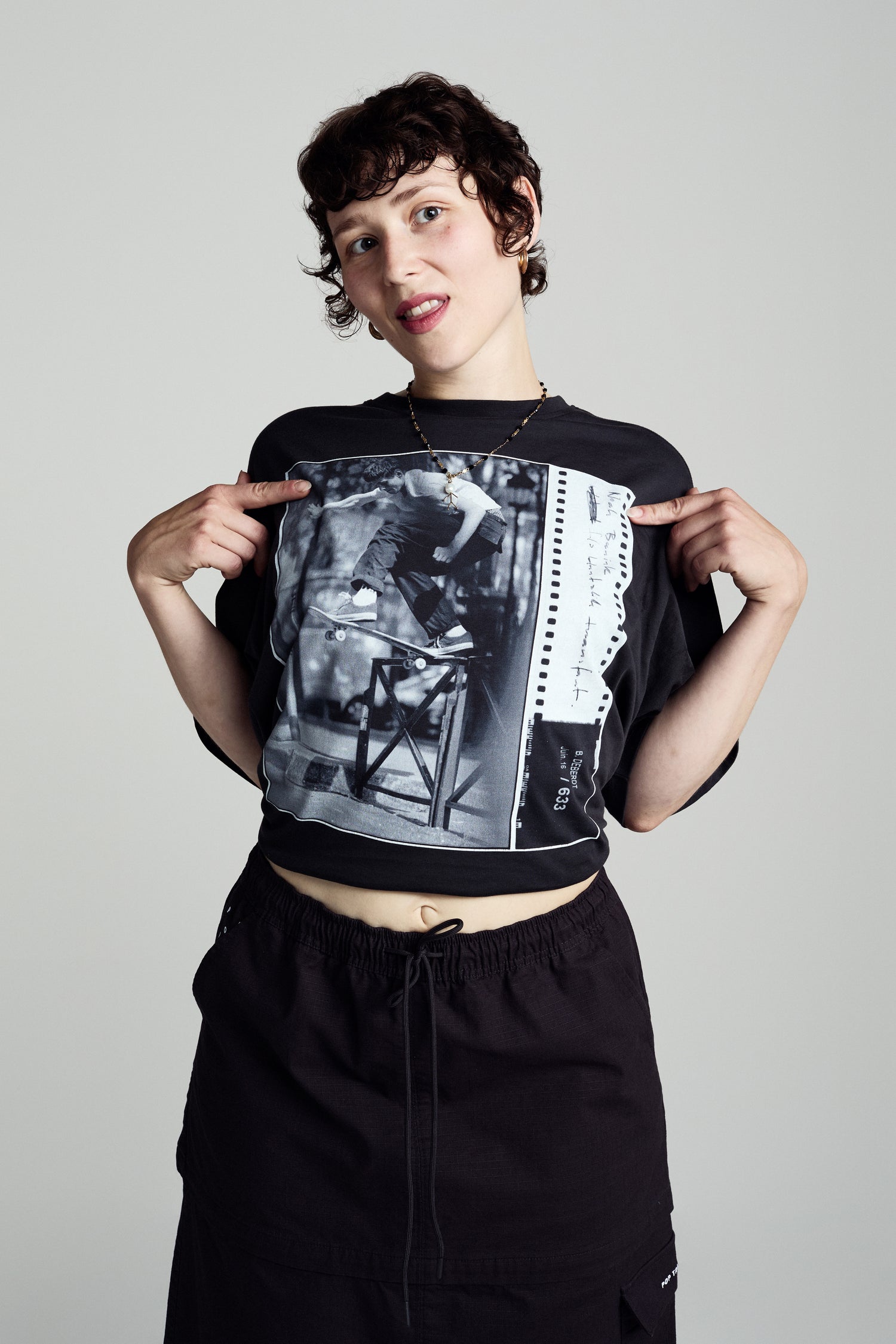 Pop Deberdt T-Shirt Charcoal