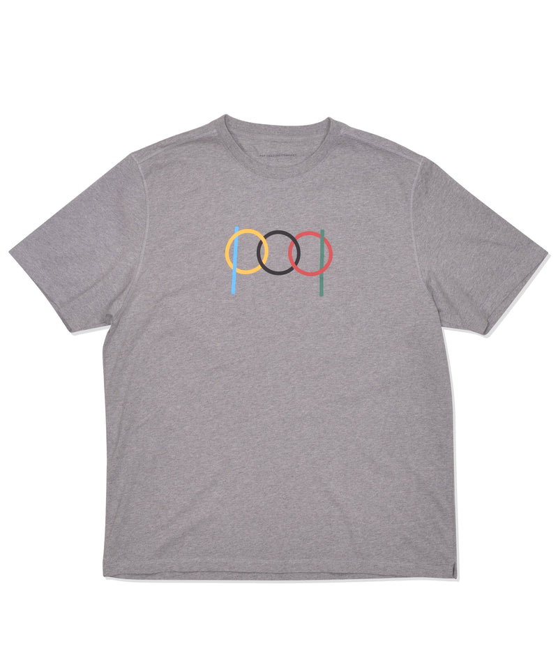 Pop Ringer T-Shirt Heather Grey