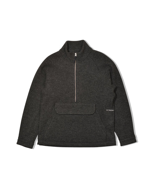 Featured Product Image Of AW19 drs halfzip boiled wool