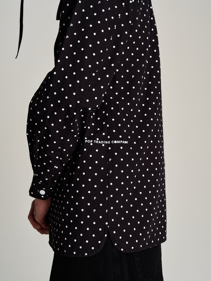 Pop Polkadot Shirt Black/White