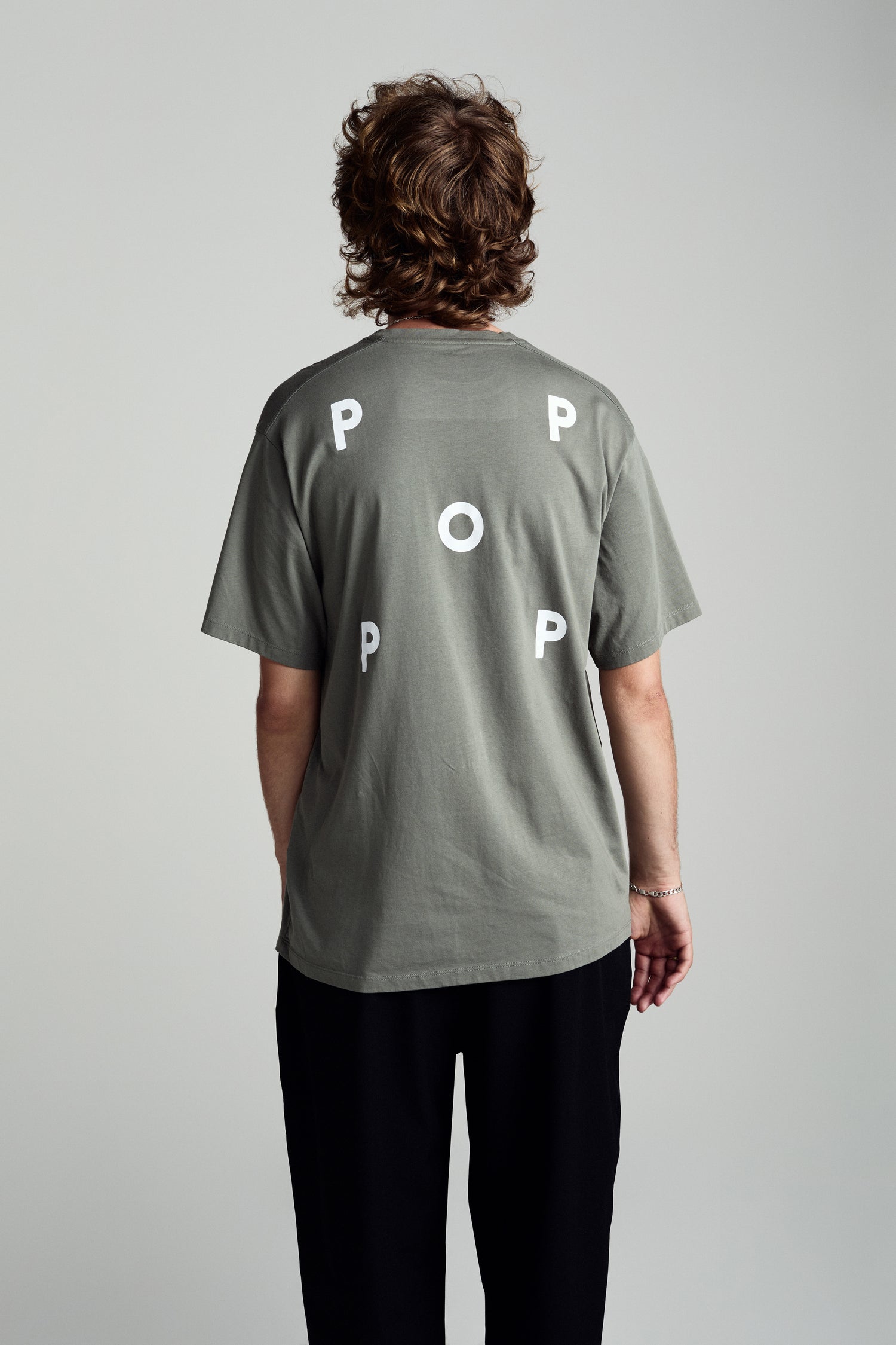 Pop Logo T-Shirt Agave Green