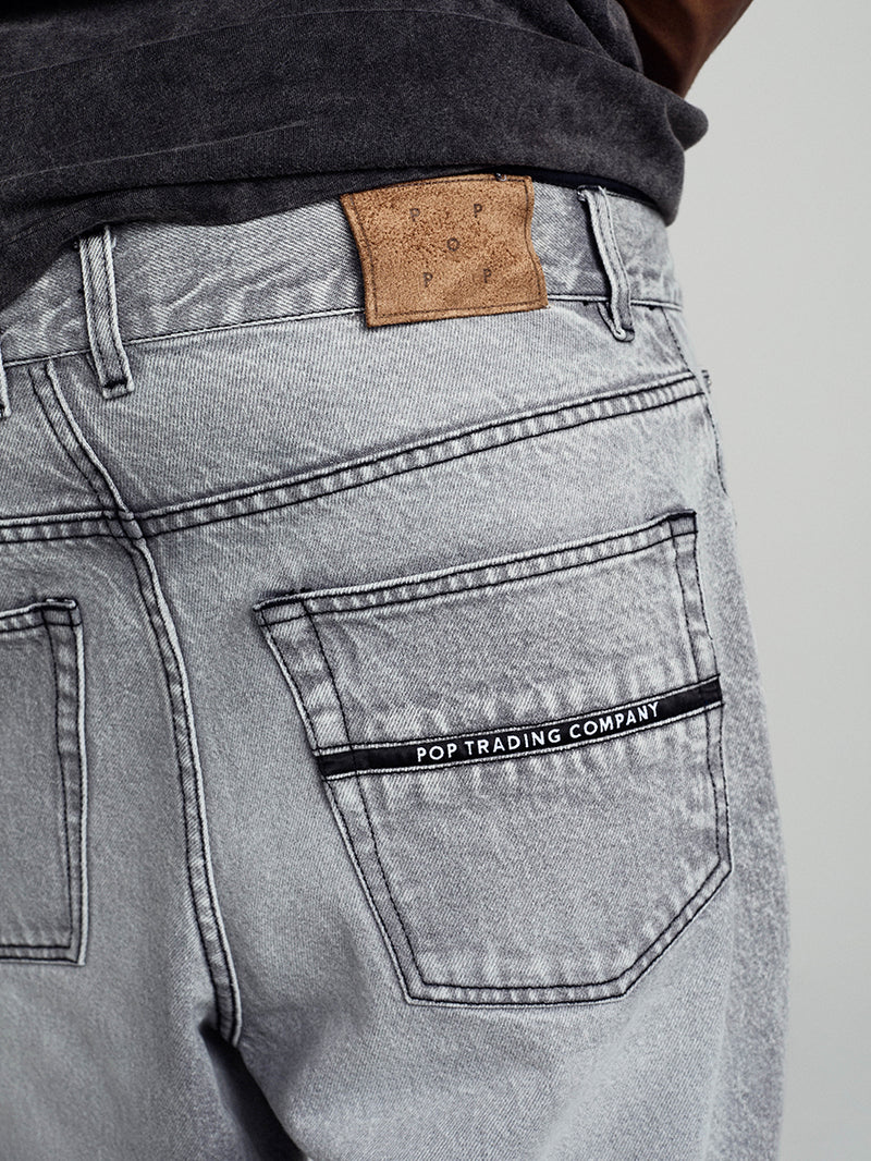 DRS Denim Pants Light Grey Denim