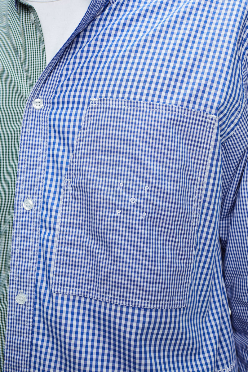 Pop Checked BD Shirt Green
