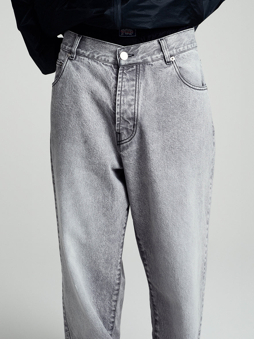 DRS Denim Pants Light Grey Denim