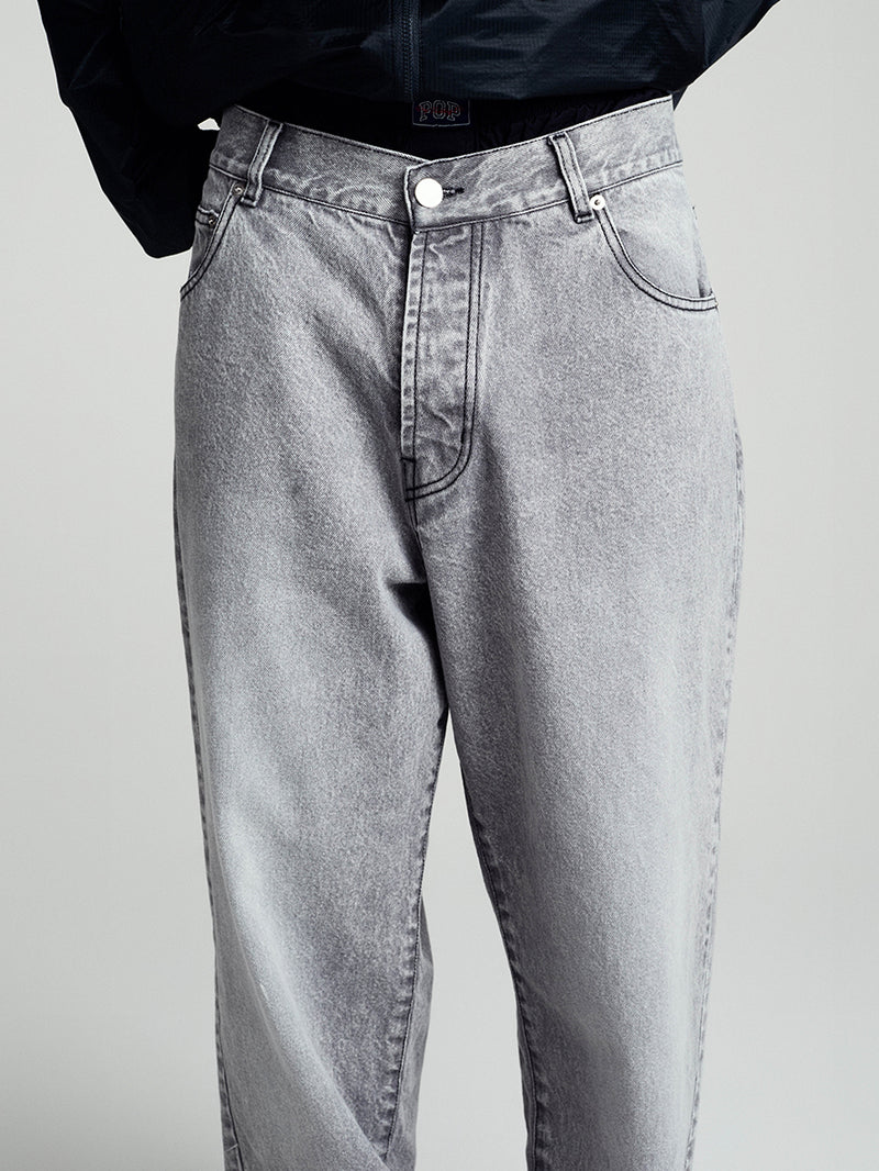 DRS Denim Pants Light Grey Denim