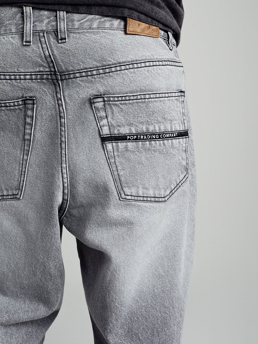 DRS Denim Pants Light Grey Denim