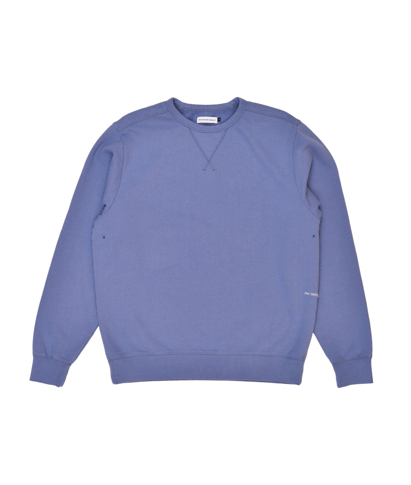 Pop Logo Crewneck Sweat Coastal Fjord