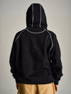Pop Logo Hooded Sweat Black