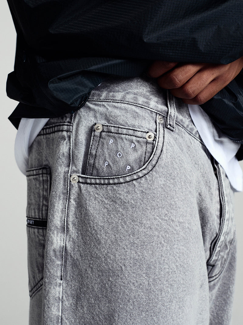 DRS Denim Pants Light Grey Denim