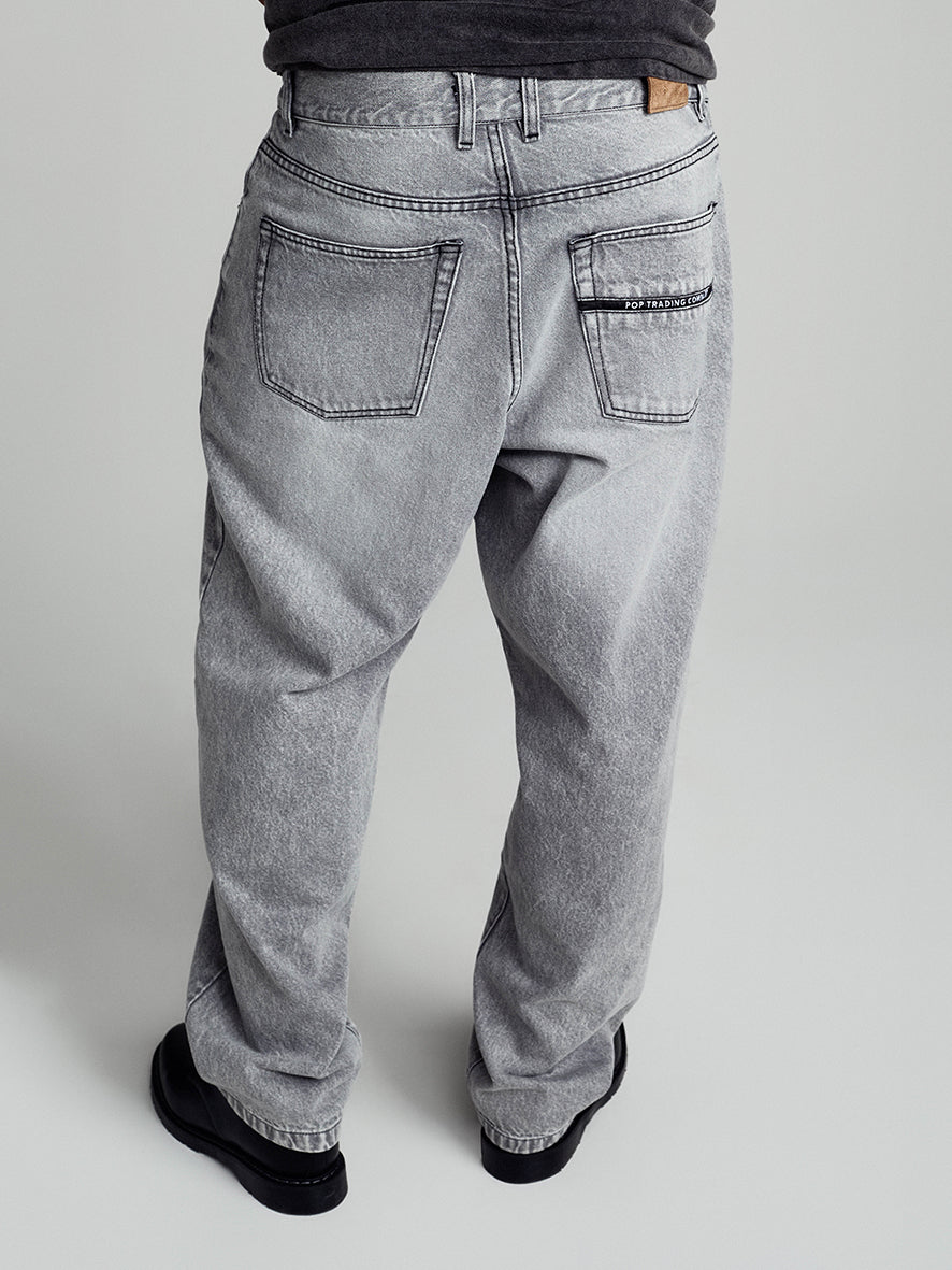 DRS Denim Pants Light Grey Denim