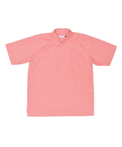Featured Product Image Of Pop Italo Shirt Orange Gingham