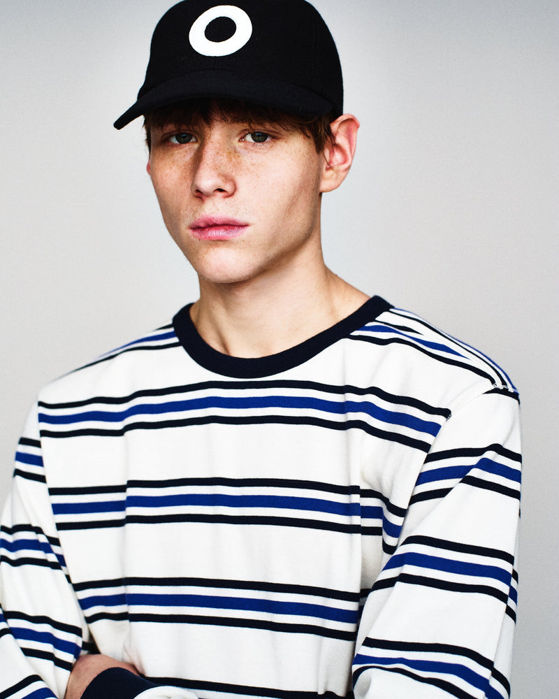 Pop Harold Stripe Off White/Grape