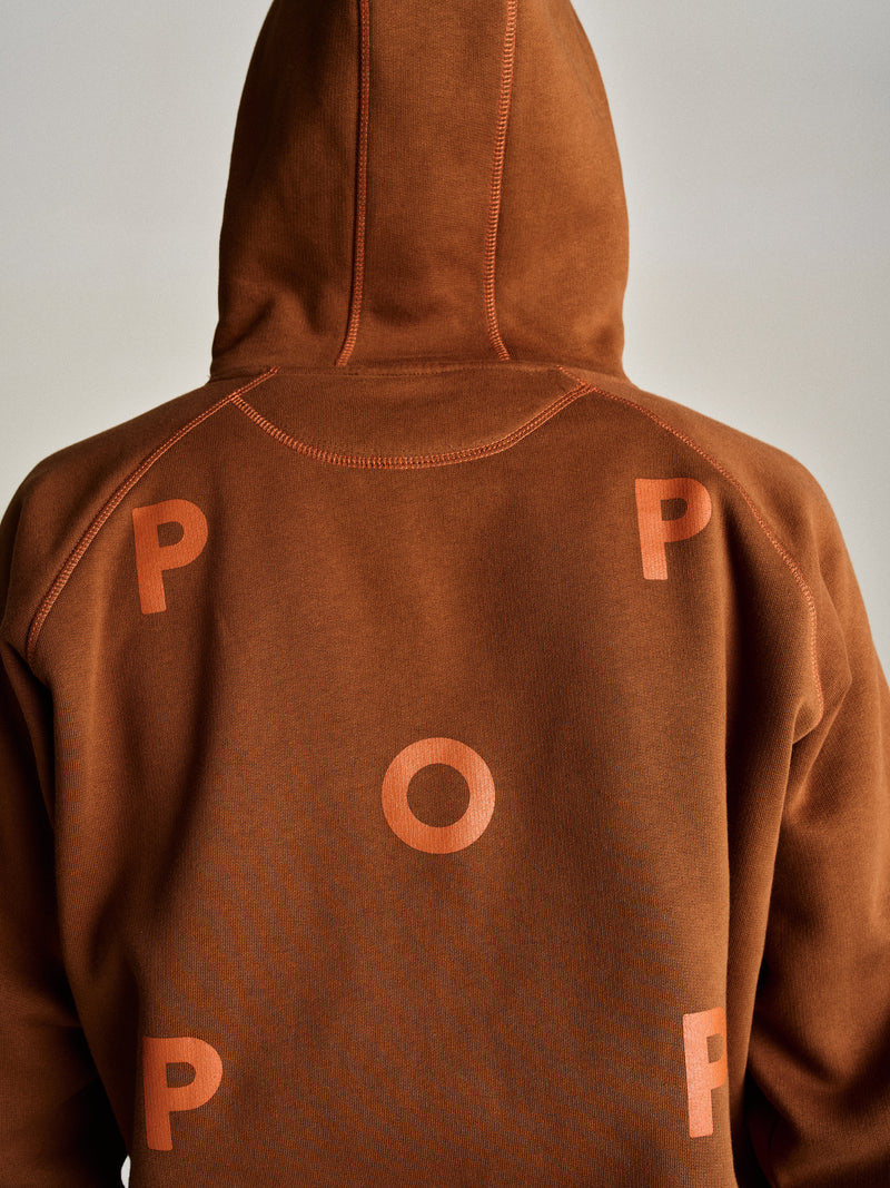 Pop Logo Hooded Sweat Bison