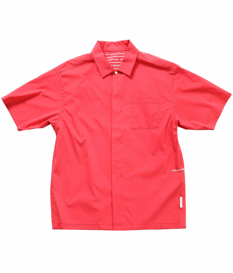 Pop/Minotaur Tech Shortsleeve Shirt Coral