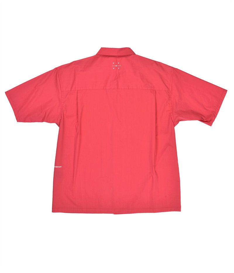 Pop/Minotaur Tech Shortsleeve Shirt Coral