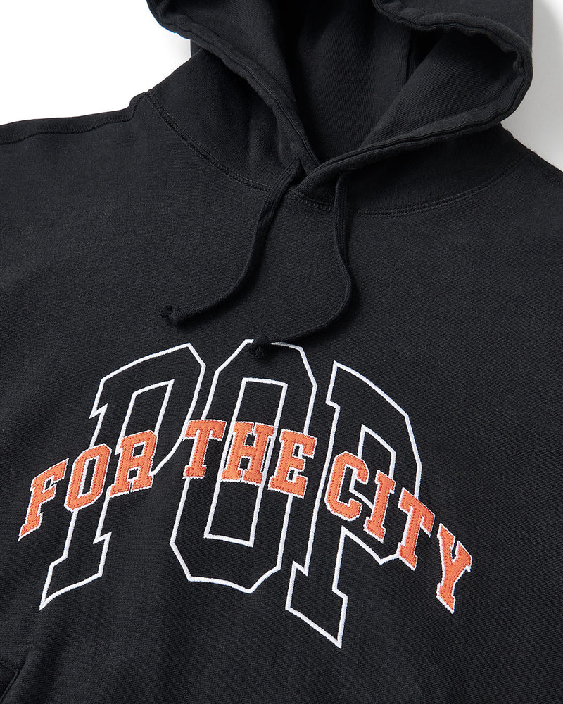 FTC & Pop Hooded Sweat Black