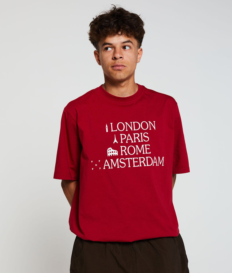 Pop	Icons T-Shirt Rio Red