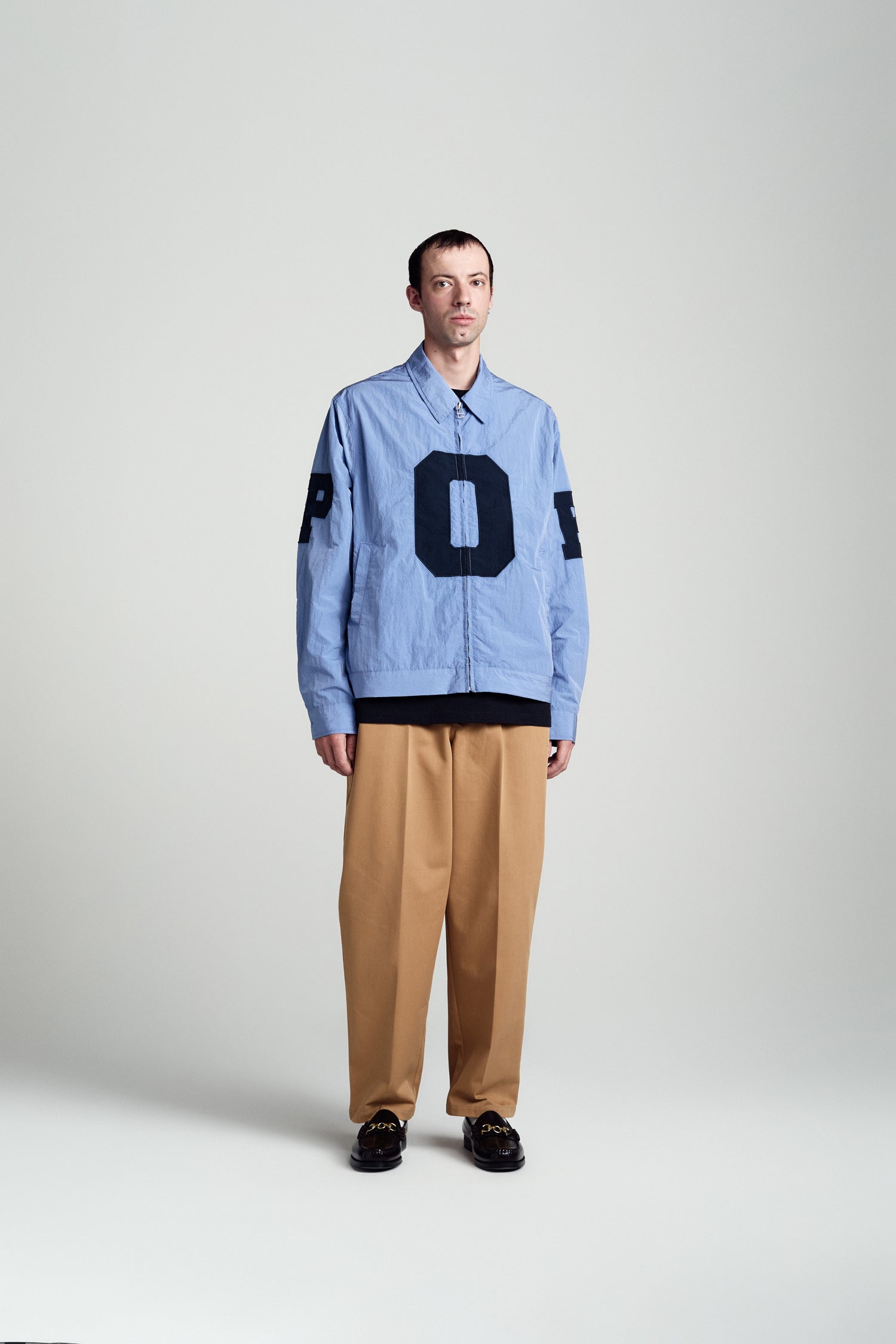 Pop Football Jacket Dutch Blue