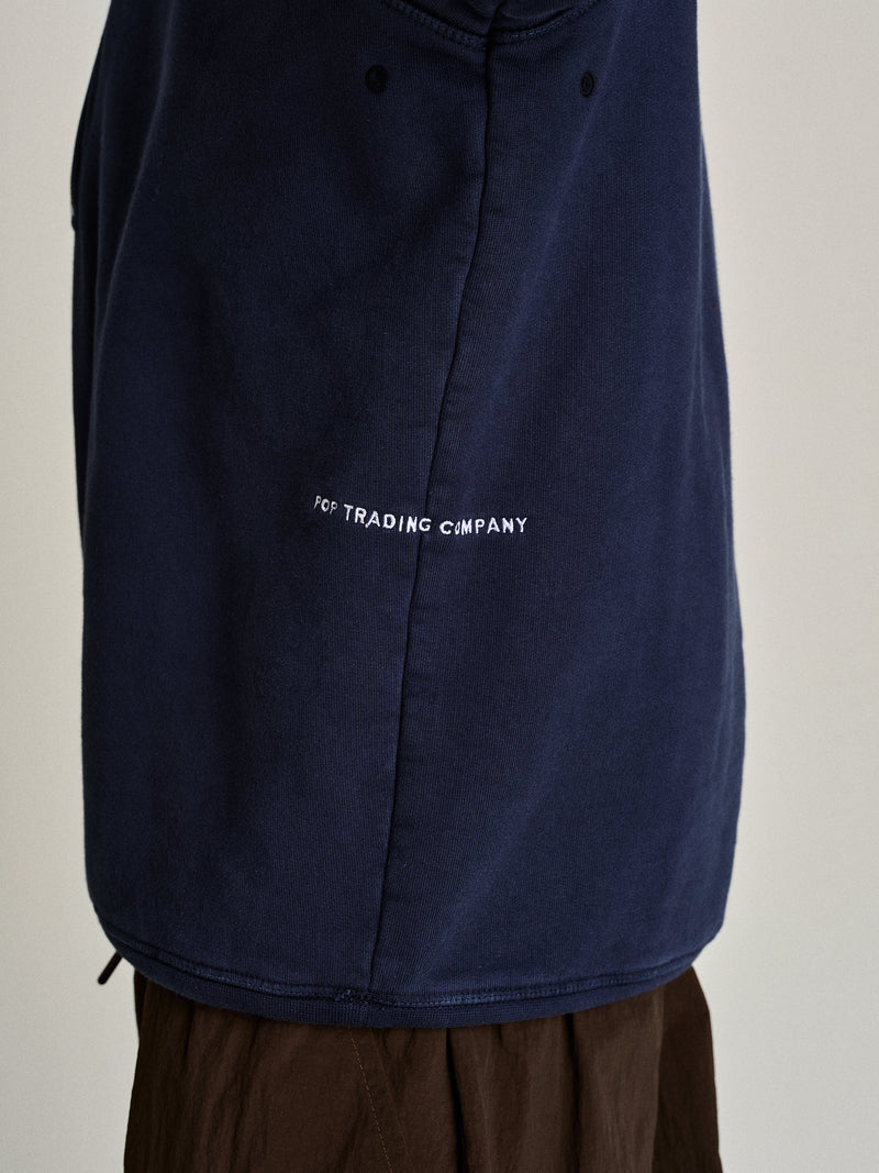Pop Halfzip Sweat Navy