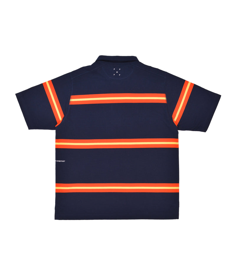 Pop Striped Italo Shirt Poinciana