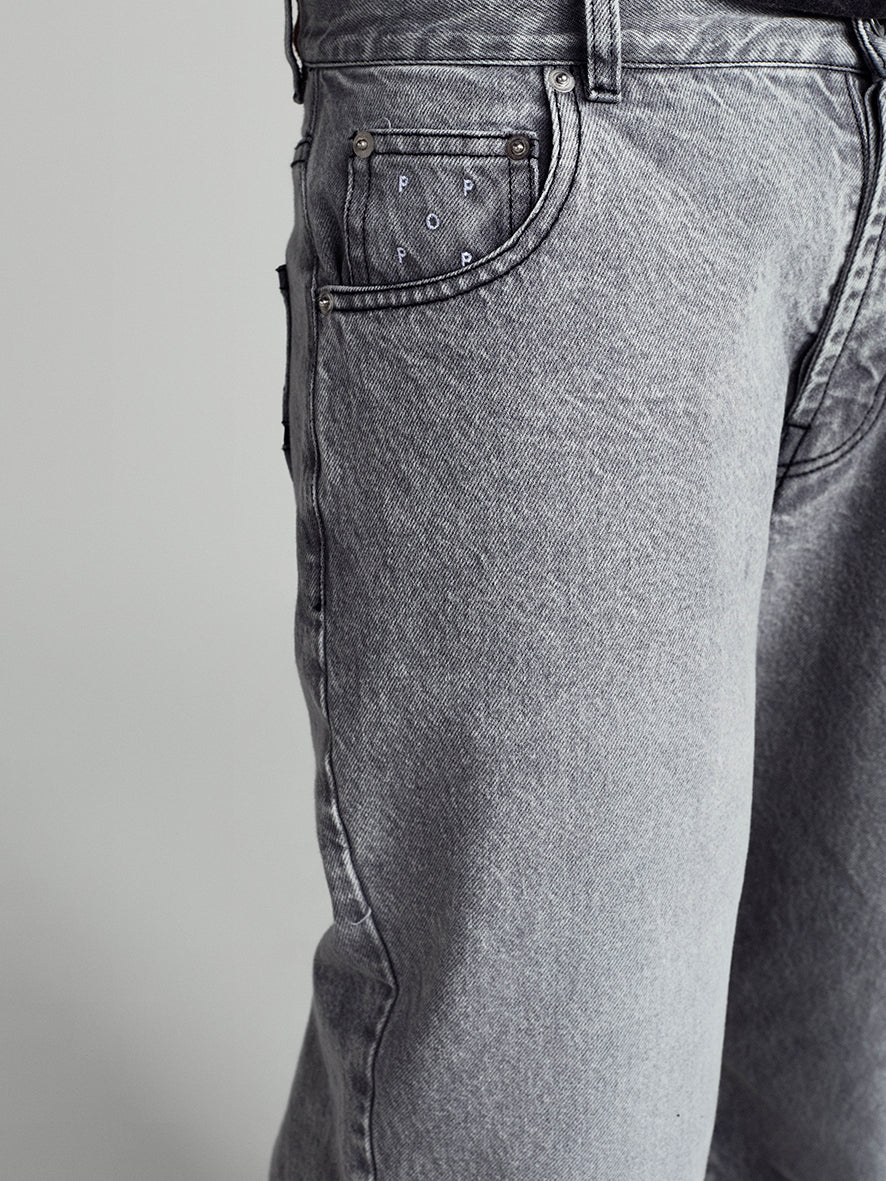 DRS Denim Pants Light Grey Denim